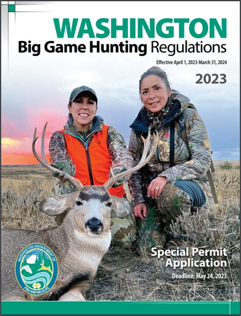 2022 washington state hunting regulations.